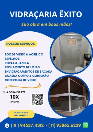 Manutenção ? Instalação de vidro e box