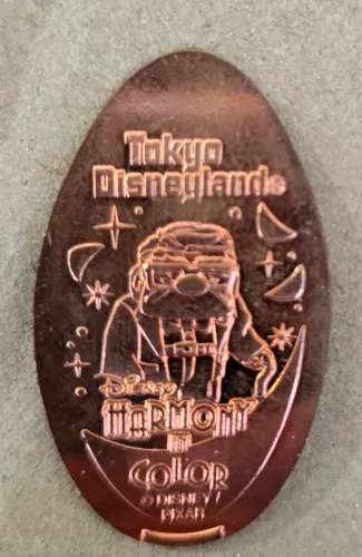 Moeda Souvenir Tokyo Disneyland - Pixar Harmony in Color
