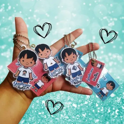KIT DE INDETIFICAÇÃO PERSONALIZADO - 4 PEÇAS