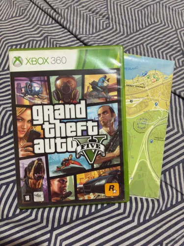 GTA V p/ Xbox 360 + Mapa