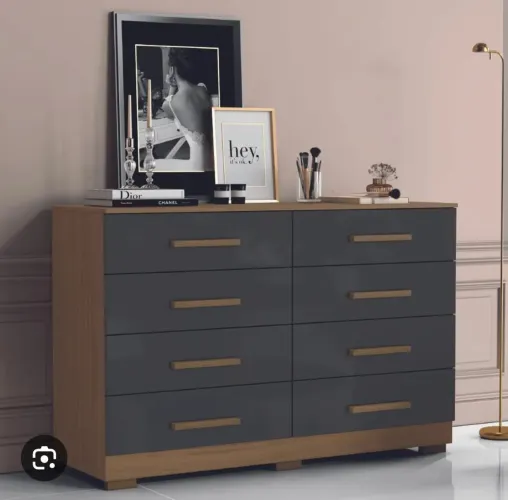 Super oferta cômoda 8 gavetas entrego novo barato