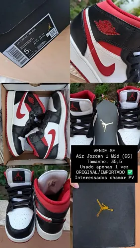 Air Jordan 1 Mid GS