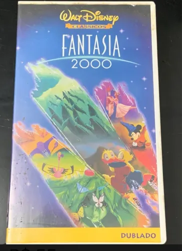 Fita Vhs Filme Fantasia 2000 Walt Disney Video Cassete Raro