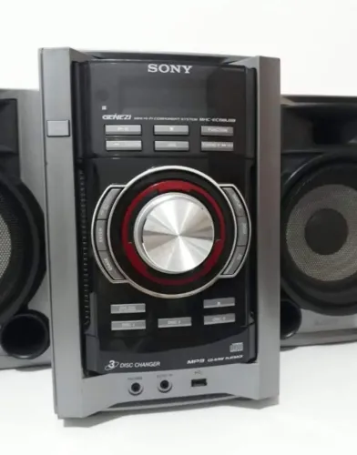 Som Sony - 3 Disc Changer MHC-ECGBUSB