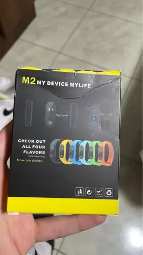 Smartwatch M2 - Relógio de pulso/pulseira eletrônica 