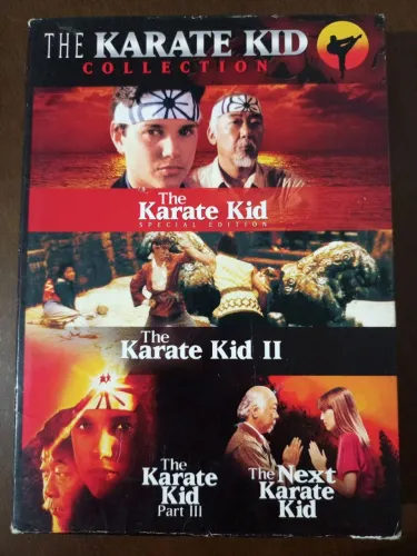 Dvd Box Karatê Kid 1 ao 4