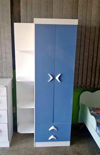 Guarda Roupa Infantil Azul