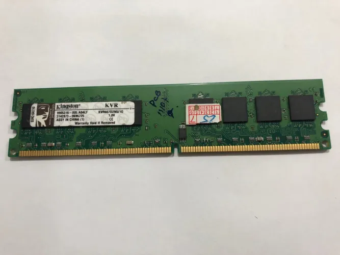 Memória RAM Kingston DDR2 1GB 667mhz