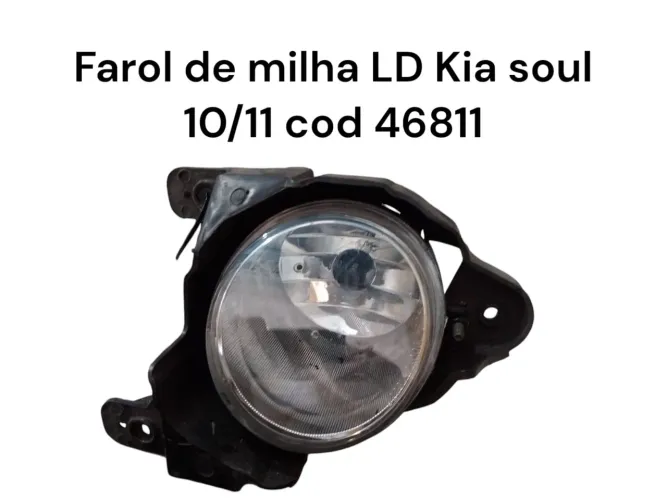 Farol De Milha Lado Direito Kia Soul 10/11 Cod 46811