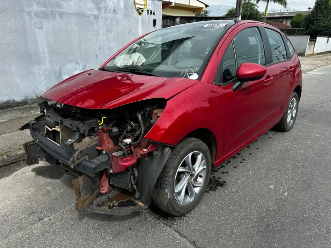 Sucata Citroen C3 Tendance 1.5 Manual 2014 Somente Para Venda De Peças 
