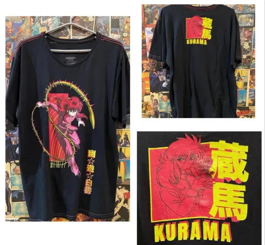 Camiseta PITICAS KURAMA Yu Yu Hakusho