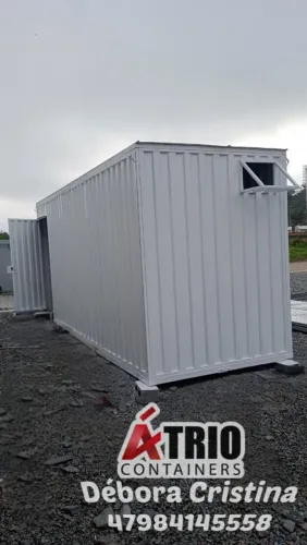 Container 20 pés desmontáveis até 10un num único frete