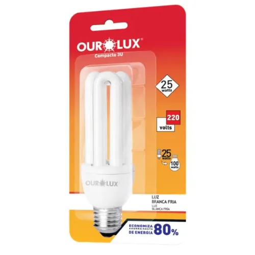 LAMPADA FLUORESCENTE COMPACTA 25W X 220V 6400K