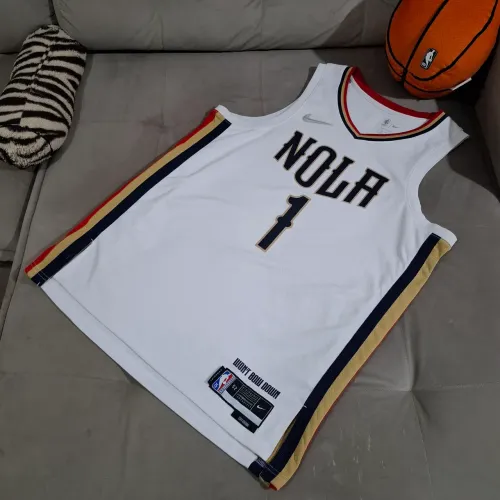 Regata Nba New Orleans Pelicans City Edition Diamond 75 anos