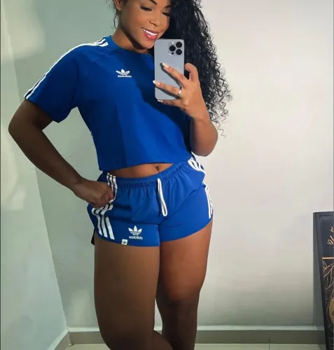 Conjunto Moletom adidas feminino