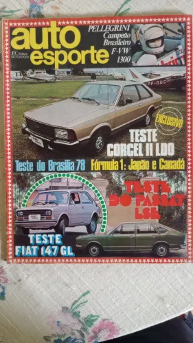 Revista Auto Esporte Corcel II LDO