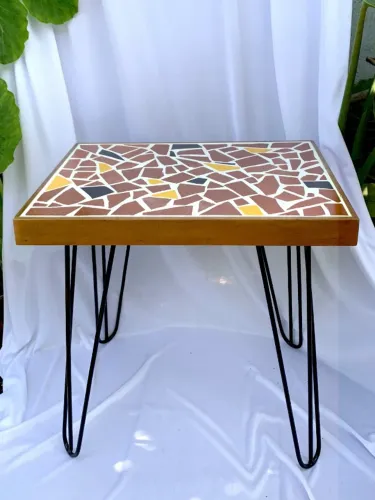 mesa caquinhos