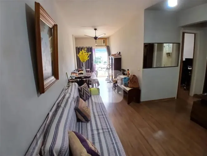 Apartamento 1 quarto com varanda à venda na Tijuca  Rua Uruguai