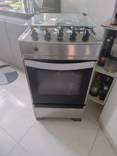 Vendo Fogão 4 bocas Brastemp inox 