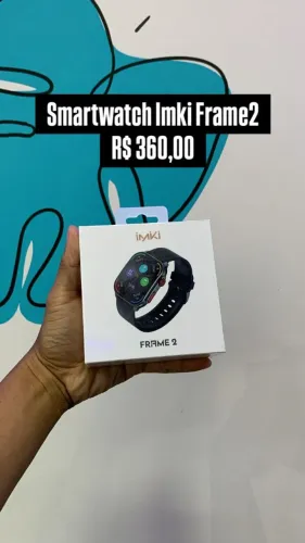 Smartwatch Imki Frame 2 / Lacrado / Com Garantia / Loja física / $360,00