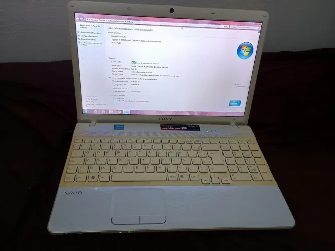 Notebook VAIO - Intel Core i3 - 8GB RAM