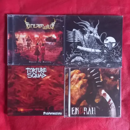 CDs de Rock e Metal