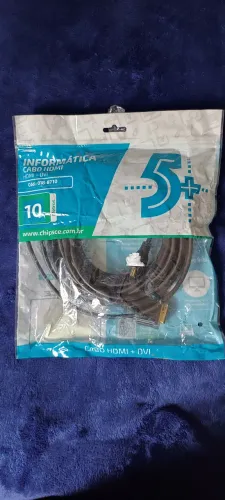 Cabo Conversor HDMI Macho X DVI-D 24+1 Macho, 10 Metros (Dvi-d M X Hdmi M)