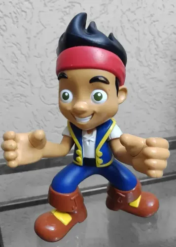 Boneco Jake Pirata Da Terra Do Nunca Disney. Mattel