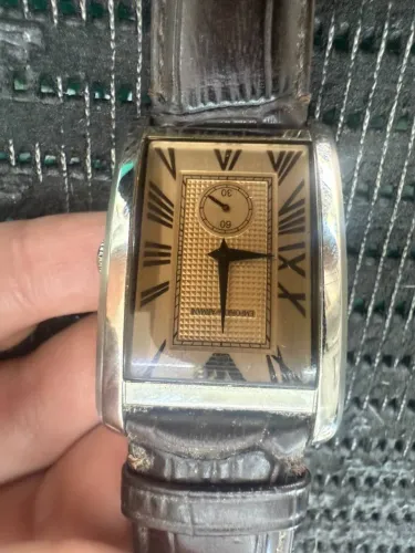 Relógio Empório Armani AR 1605 Lindo de Couro