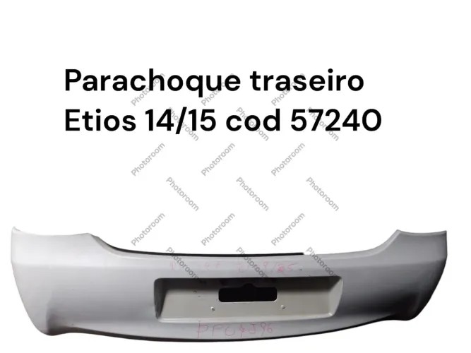 Parachoque traseiro etios 14/15