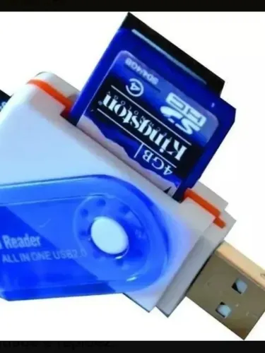 Leitor Usb Adaptador Micro Sd Cartão De Memória Até 64gb - Armarinho Ditudo