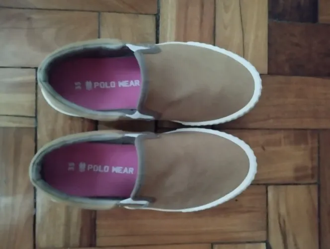 Tênis Polo Wear Bege n° 35