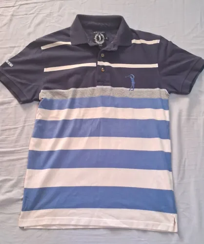 4 Camisas Polo Masculinas Aleatory Enzo Toscani Outras Tamanho P Usado em Bom Estado.