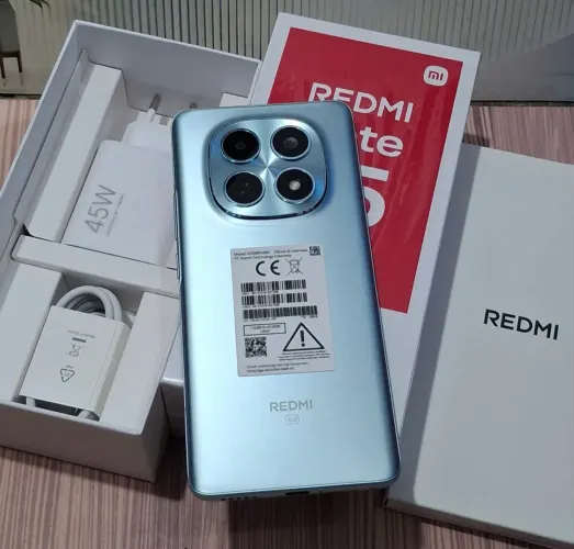 Celular Redmi Note 15 5G 256/08-AZUL PRETO LACRADO ENTREGAMOS 