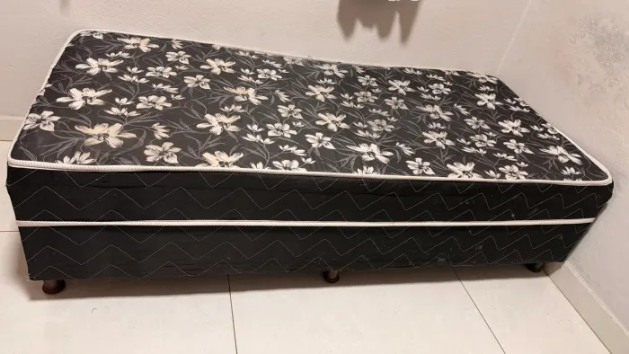 Base cama box solteiro