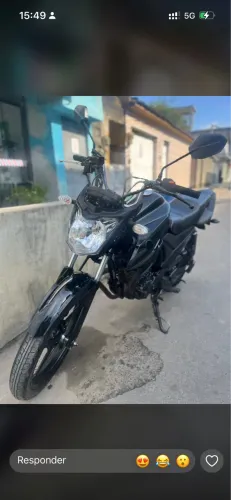 FAZER 150 Preta