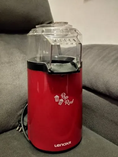 Pipoqueira elétrica Pop Red da Lenoxx