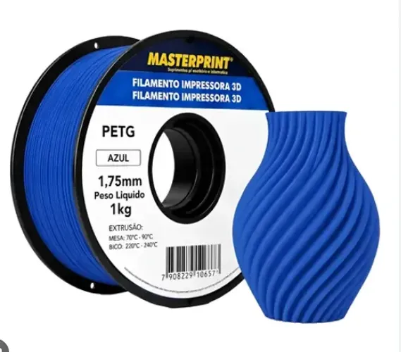 Filamento Petg azul Masterprint