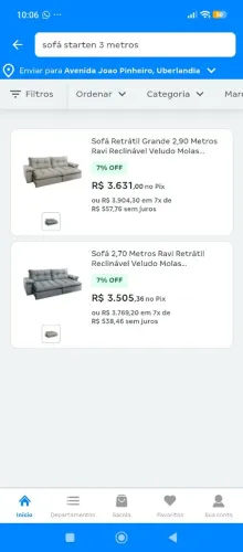 Vendo ou troco em um menor mais volta.