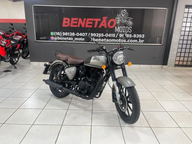 ROYAL ENFIELD CLASSIC 350 CINZA 2024