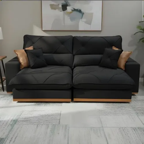 Sofá Retrátil e Reclinável Terravino 250 cm