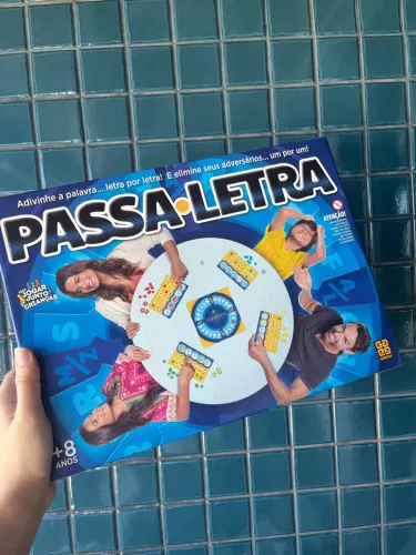Jogo de tabuleiro Passa Letra Grow