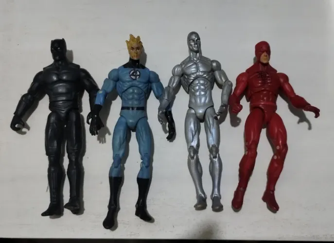 Kit Bonecos Action Figure Coleção Marvel Universe 3.75