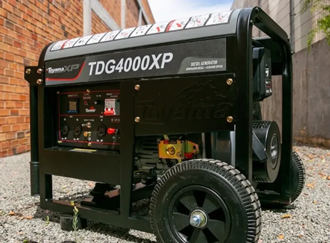 Gerador de energia TOYAMA 4000 TDGXP