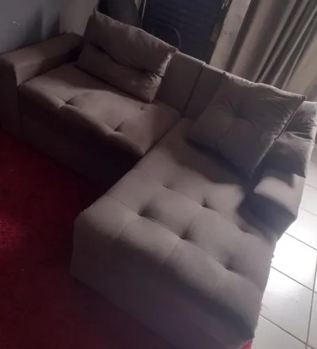 Sofá de canto novo Cinza 