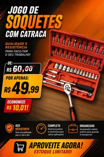 Kit chave catraca 