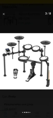 Bateria Eletrônica Aroma Completa à Venda! ?