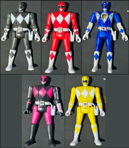 Power Rangers Retro Vira Cabeça / Flip Head Hasbro (LER DESCRIÇÃO)