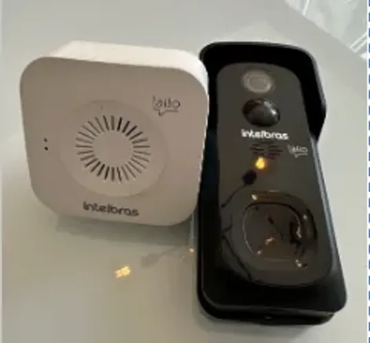 Vídeoporteiro Wi-Fi Intelbras Allo (Unidade Externa + Campainha Interna Wireless) - Usado