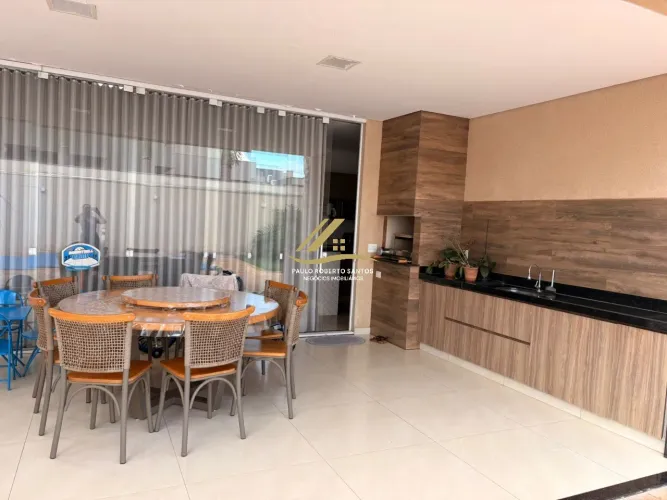 Casa à Venda no Condomínio Recanto do Lago, São José do Rio Preto-SP: 3 quartos suítes, sa